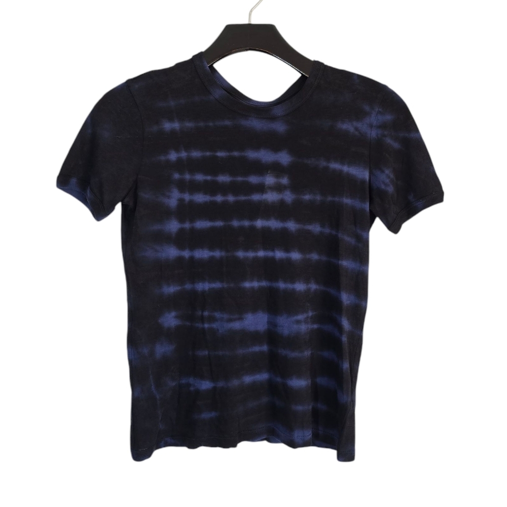 RtA Road To Awe Blue Black Classic Tee XXS NWT New